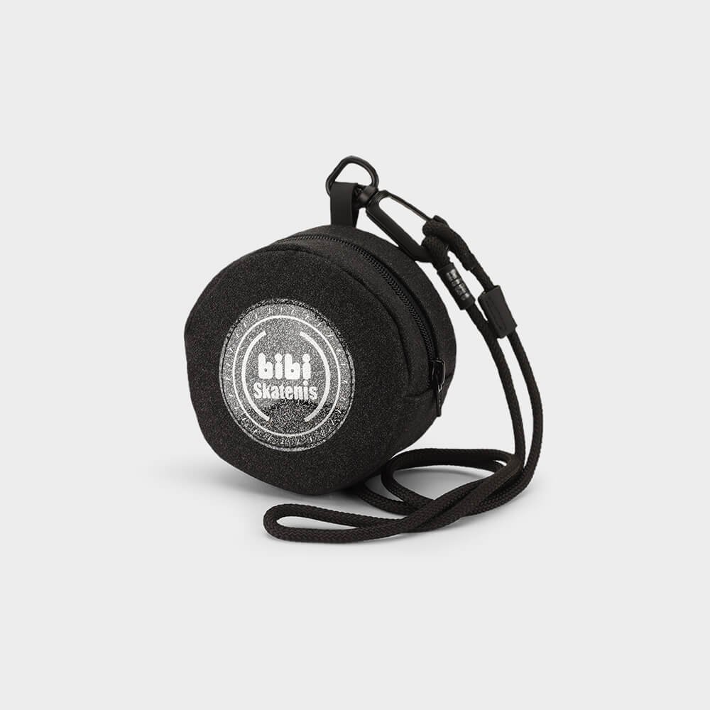 Bolsa Infantil Bibi Skatenis Preta com Glitter Preto 2