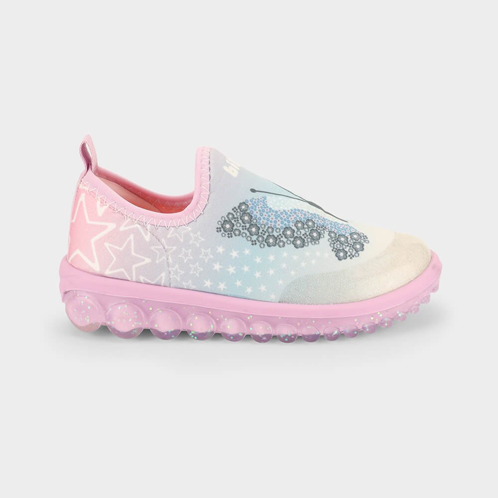 Tênis Infantil Bibi Roller 2.0 Azul de Borboleta