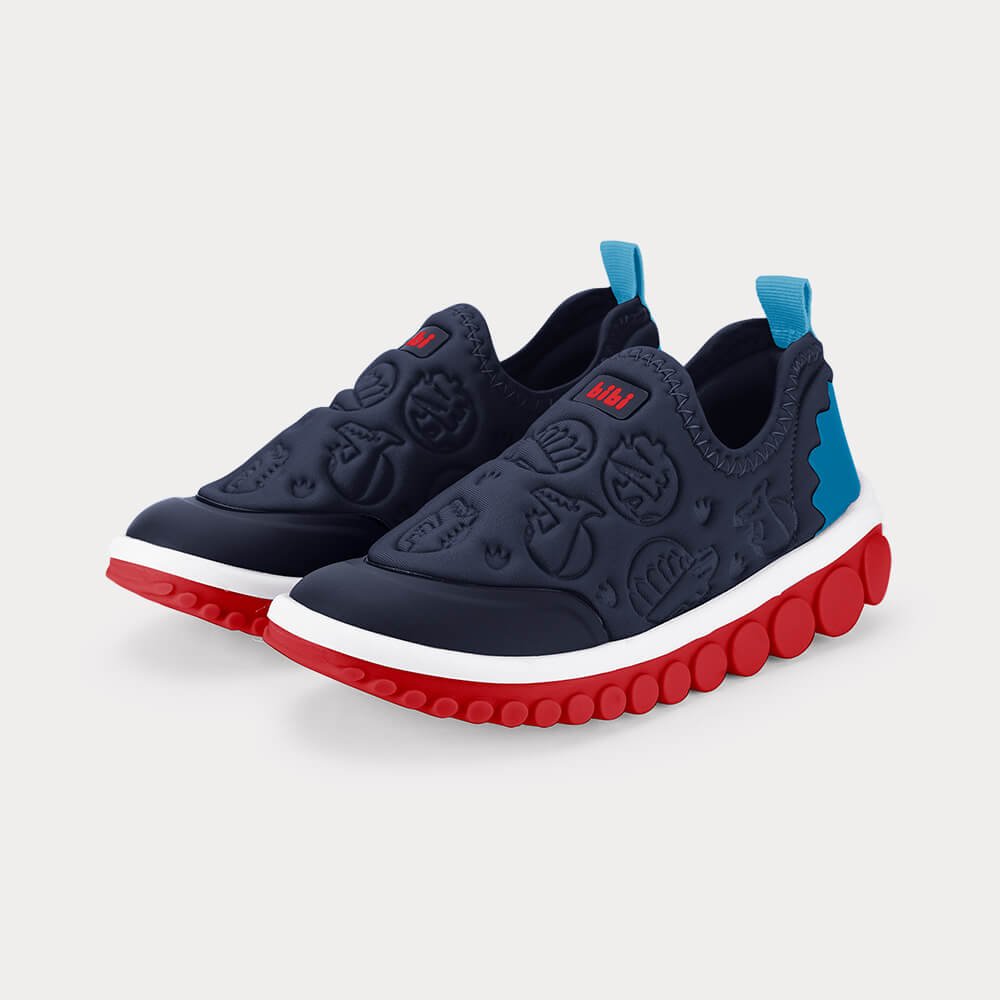 Tênis Infantil Bibi Roller 2.0 Azul de Dinossauro Azul 2
