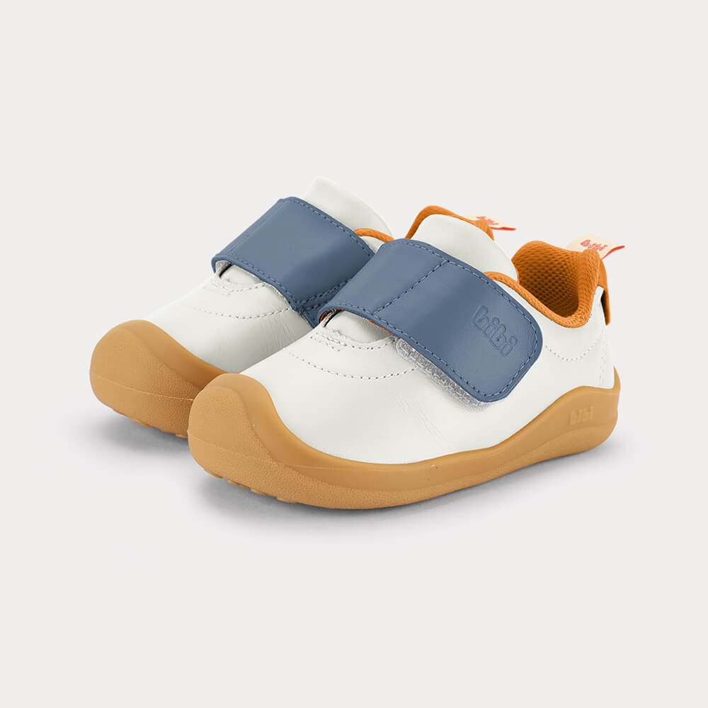 Tênis Infantil Bibi Fisioflex 5.0 Branco com Marrom Branco/Marrom 2