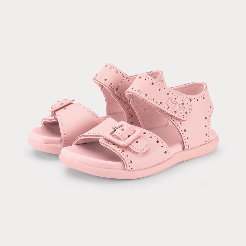 Sandália Infantil Bibi Baby Soft II Rosa Rosa 2