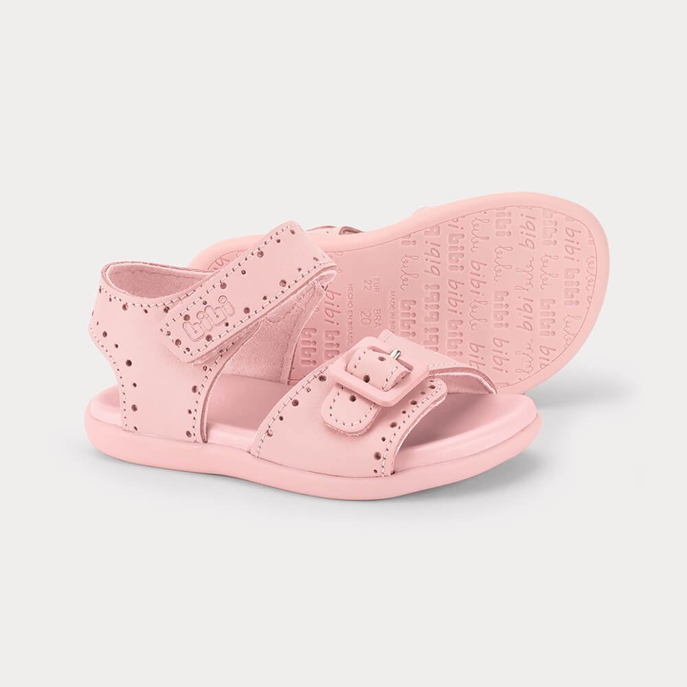 Sandália Infantil Bibi Baby Soft II Rosa Rosa 4