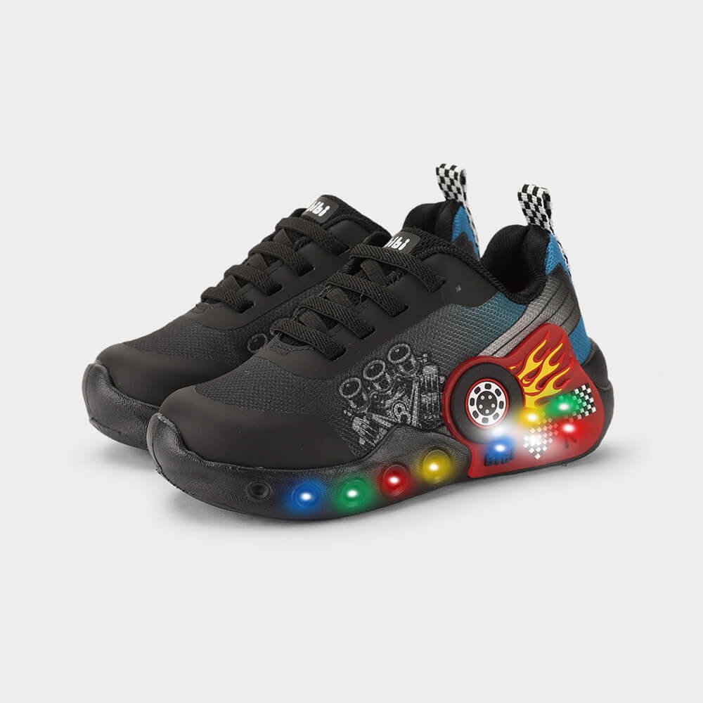 Tênis Infantil Bibi Fun Light Preto de Carro Preto 3