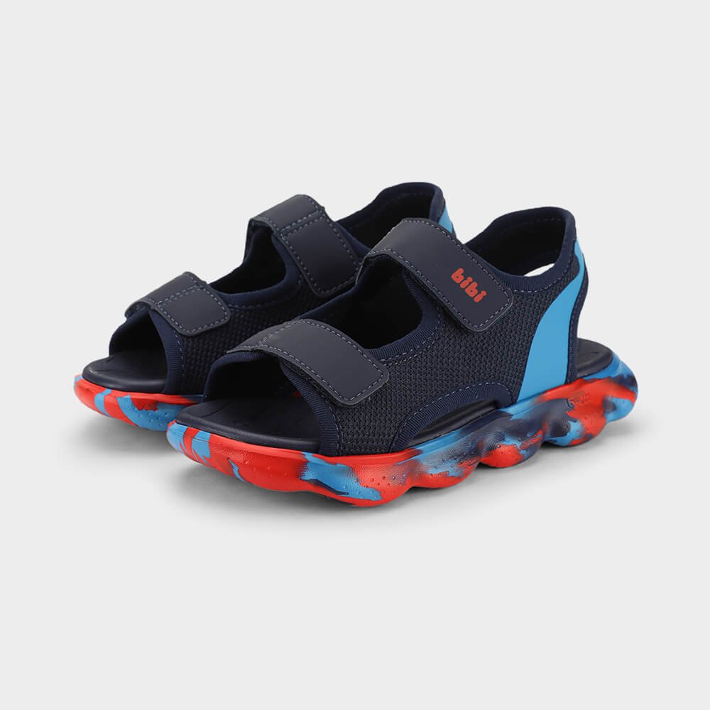 Sandália Infantil Bibi Sandals Sport Azul e Vermelha Azul/Vermelho 2