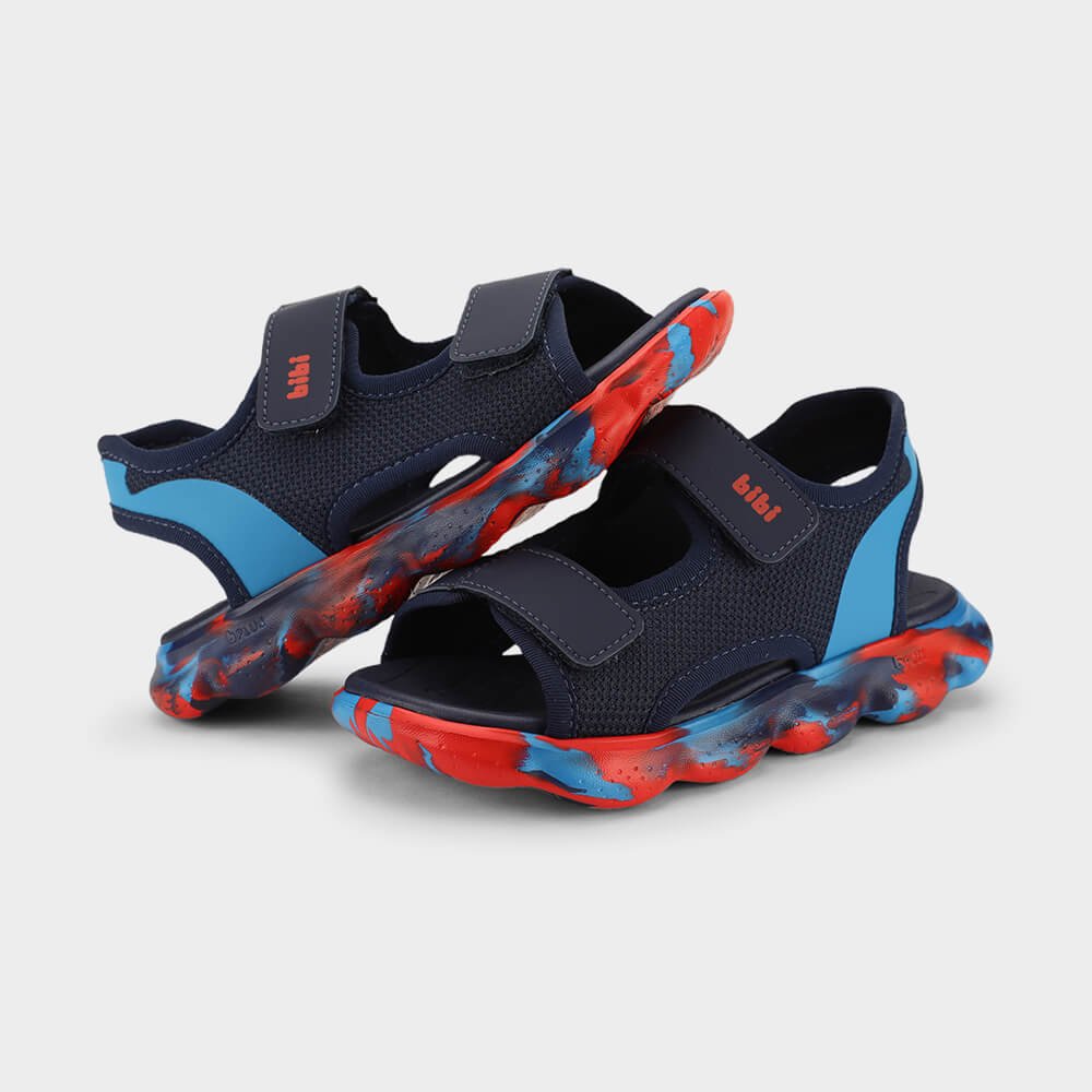 Sandália Infantil Bibi Sandals Sport Azul e Vermelha Azul/Vermelho 3
