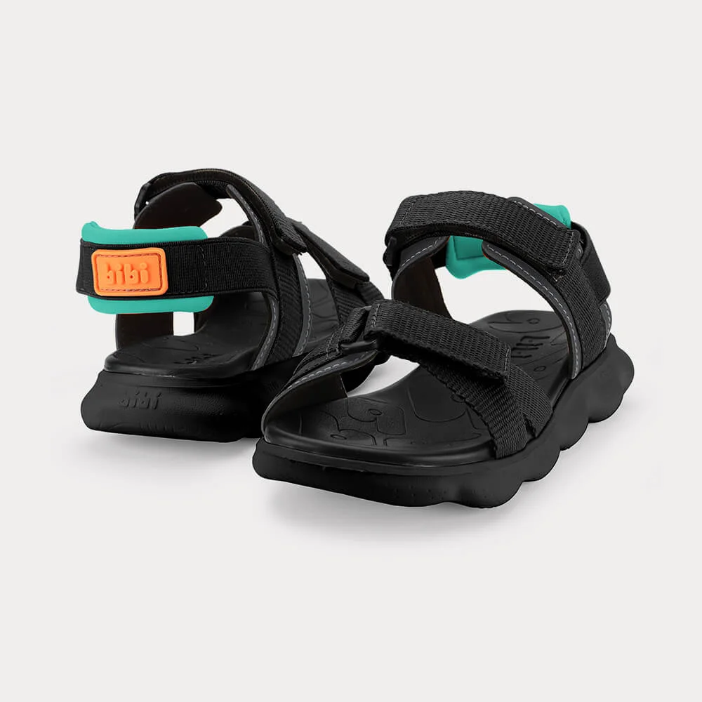 Sandália Infantil Bibi Sandals Sport Preta e Verde Preto/Verde 3