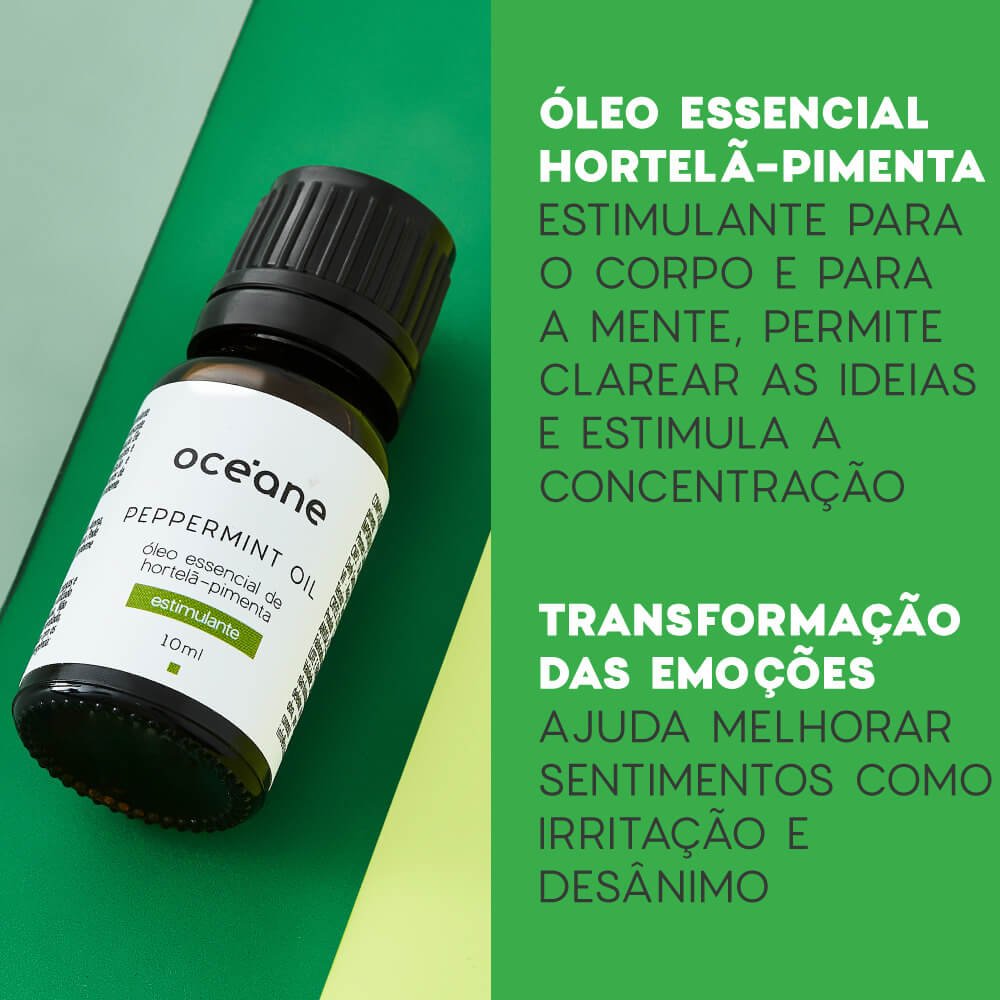 Óleo Essencial de Hortelã e Pimenta - Peppermint Oil 10ml 10ml 2