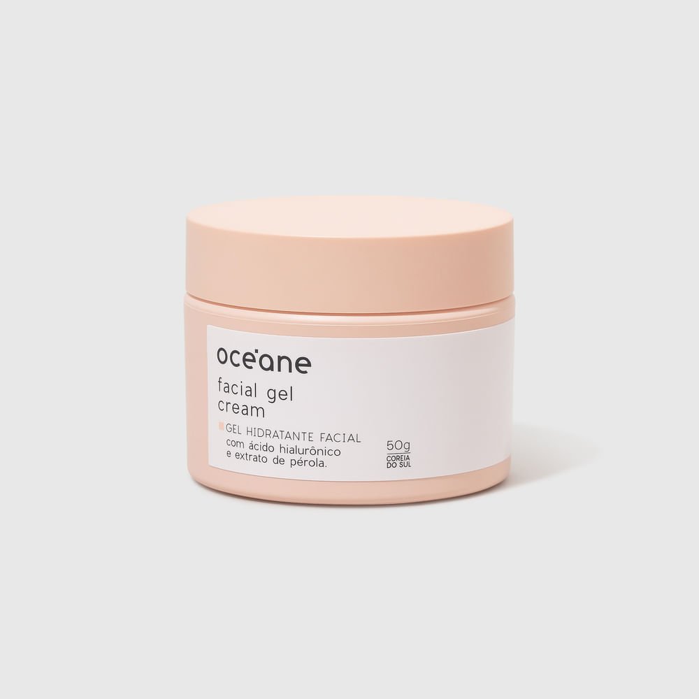 Gel Hidratante Facial com Extrato de Pérola - Facial Gel Cream 50g 50g 3