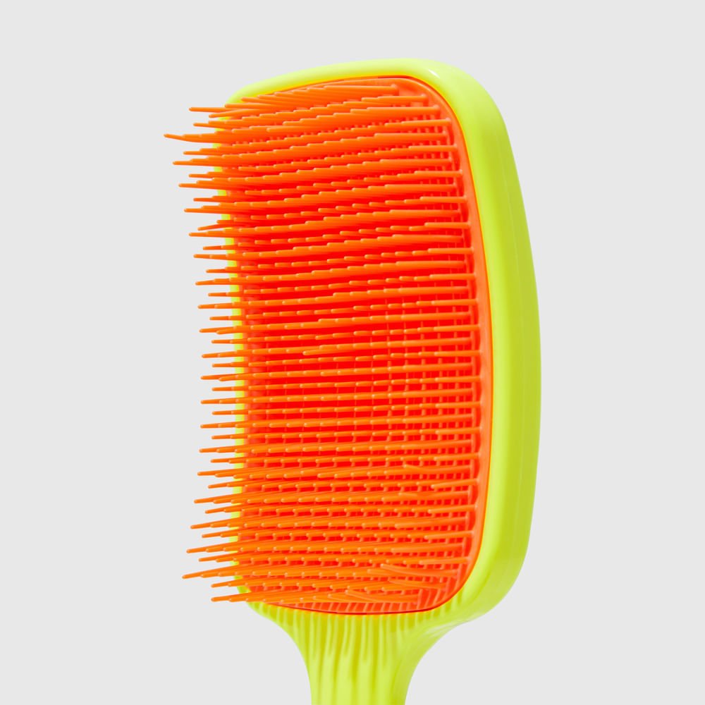 Escova de Cabelo Desembaraçadora Amarela - Neon Brush Amarelo 2