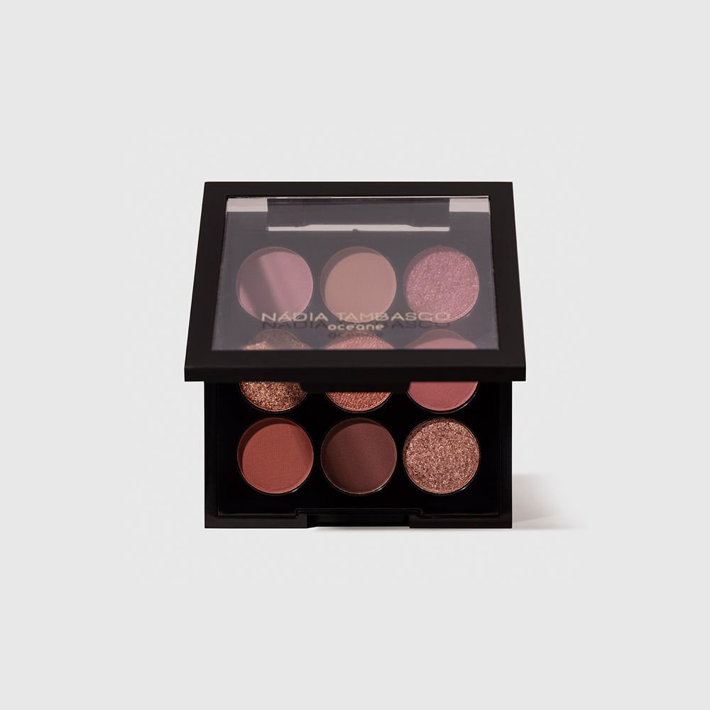Paleta de Sombras Nádia Tambasco By Océane - To Go Nude 7,2g 7,2g 2