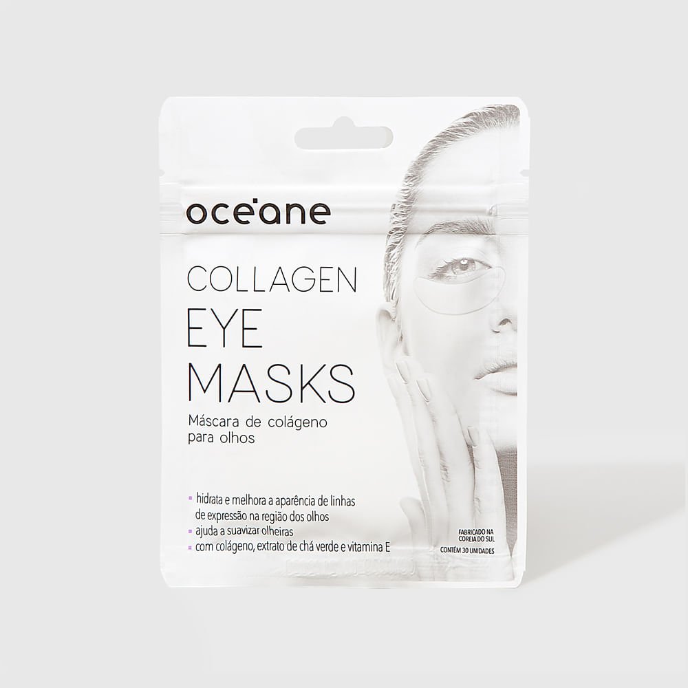 Máscara Para Olhos com Colágeno - Collagen Eye Mask 30un ÚNICO 1