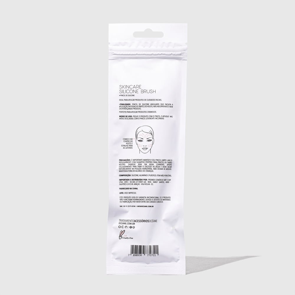 Pincel de Silicone - Skincare Silicone Brush ÚNICO 3
