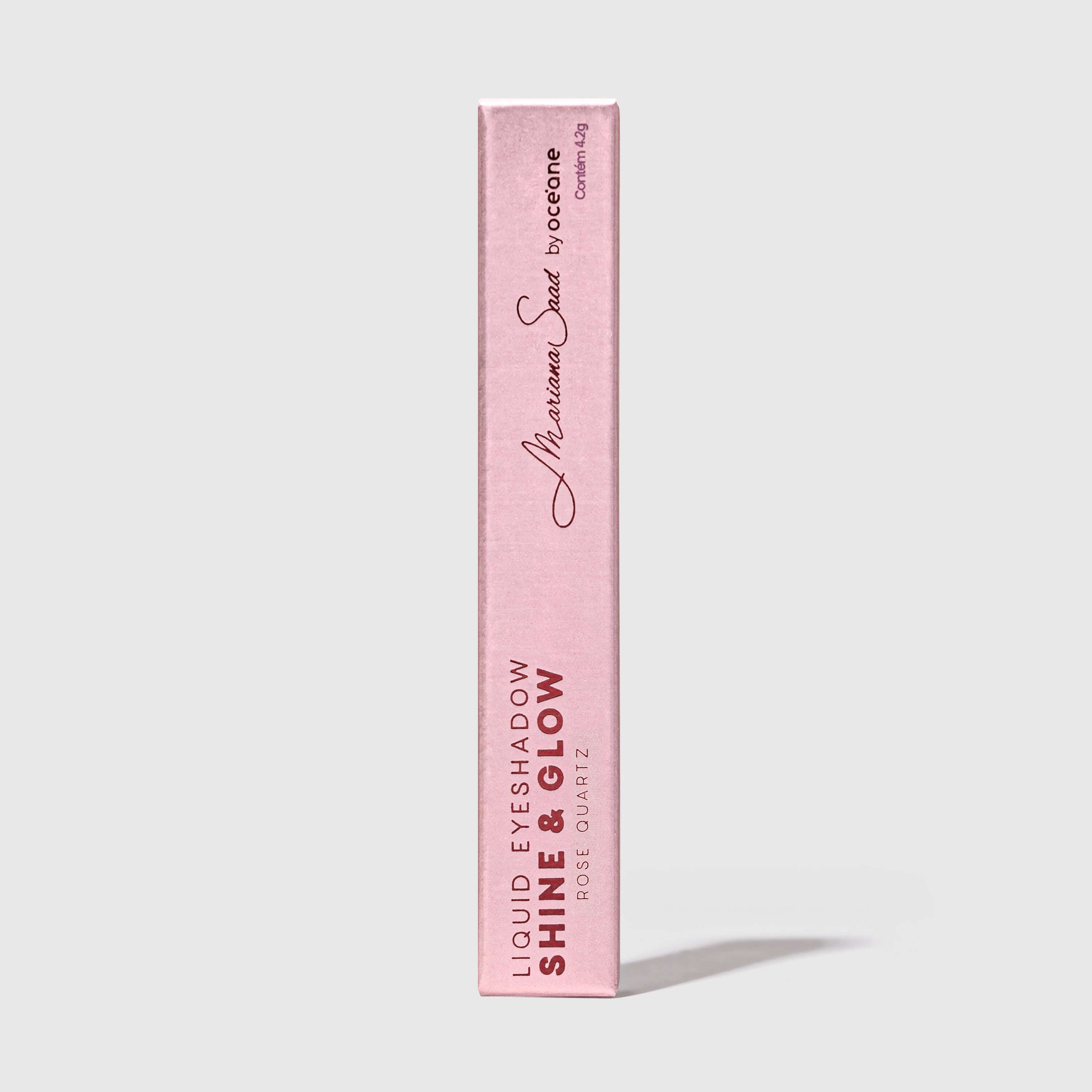 Sombra Líquida Quartzo Rosa Mariana Saad By Océane - Shine & Glow Liquid Eyeshadow Rose Quartz 4,2g Rose Quartz 5