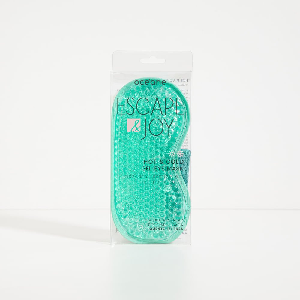 Máscara para Olhos em Gel Verde - Hot & Cold Gel Eye Mask Verde 3