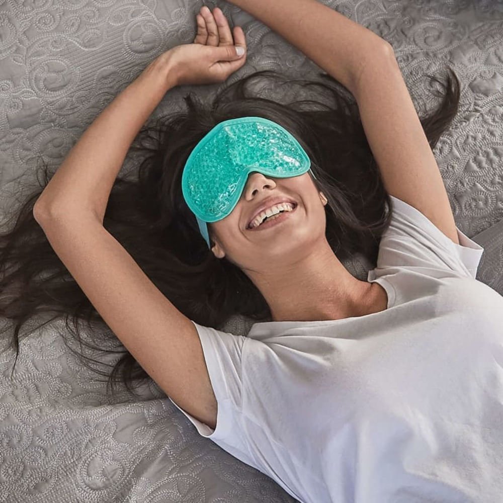 Máscara para Olhos em Gel Verde - Hot & Cold Gel Eye Mask Verde 4