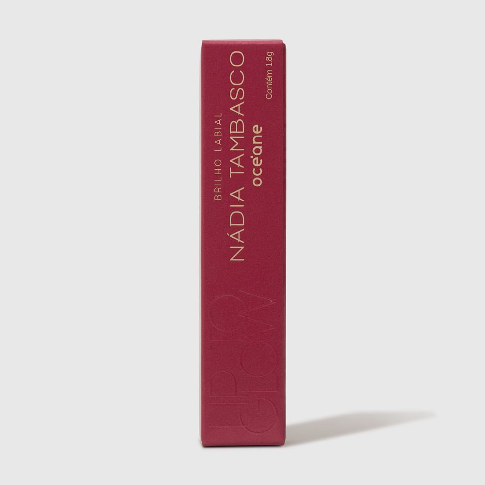 Brilho Labial Rosa Nádia Tambasco By Océane - Lip To Glow Luxe 1,8g Luxe 4