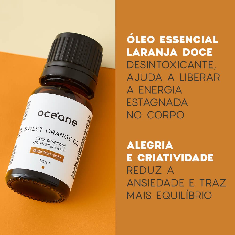 Óleo Essencial de Laranja Doce - Sweet Orange Oil 10ml 10ml 2