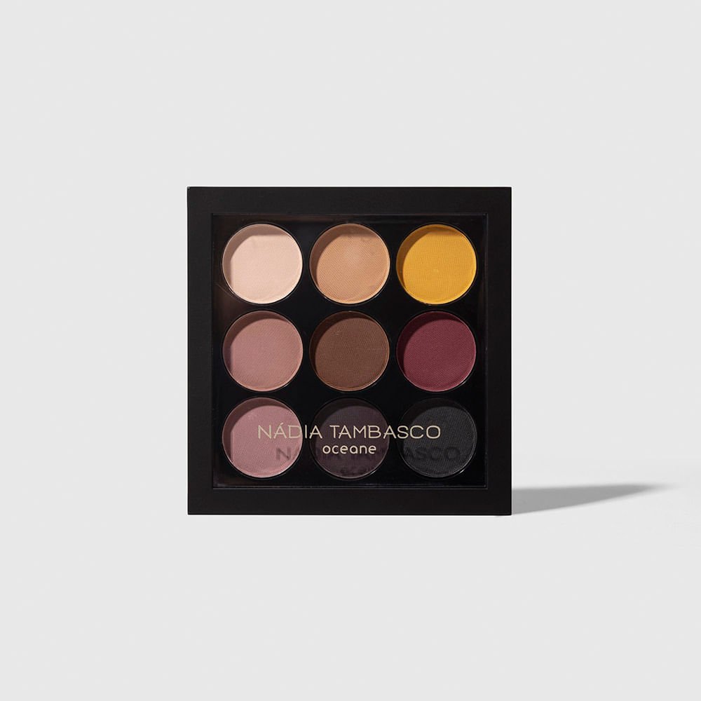 Paleta de Sombras Nádia Tambasco By Océane - To Go Matte 7,2g Matte 1