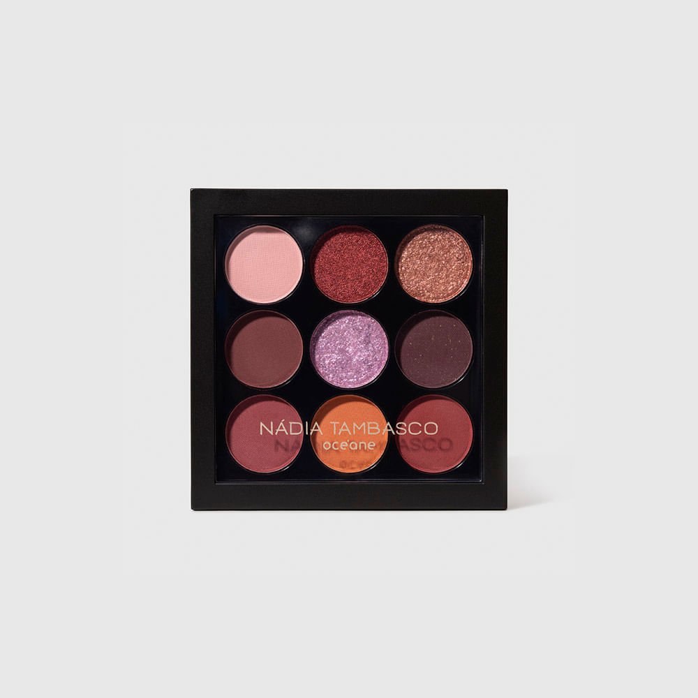 Paleta de Sombras Nádia Tambasco By Océane - To Go Fire 7,2g Fire 1
