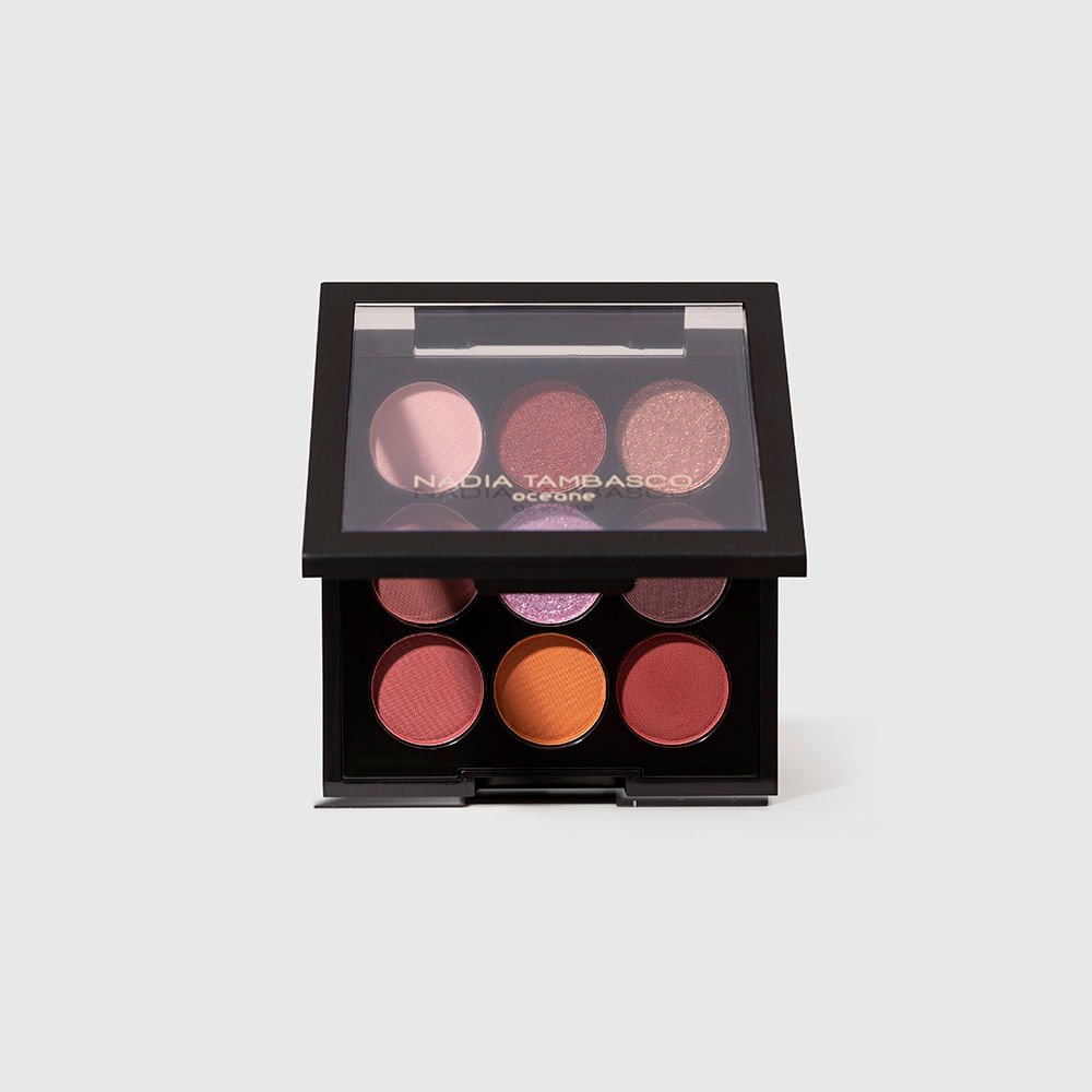 Paleta de Sombras Nádia Tambasco By Océane - To Go Fire 7,2g Fire 2