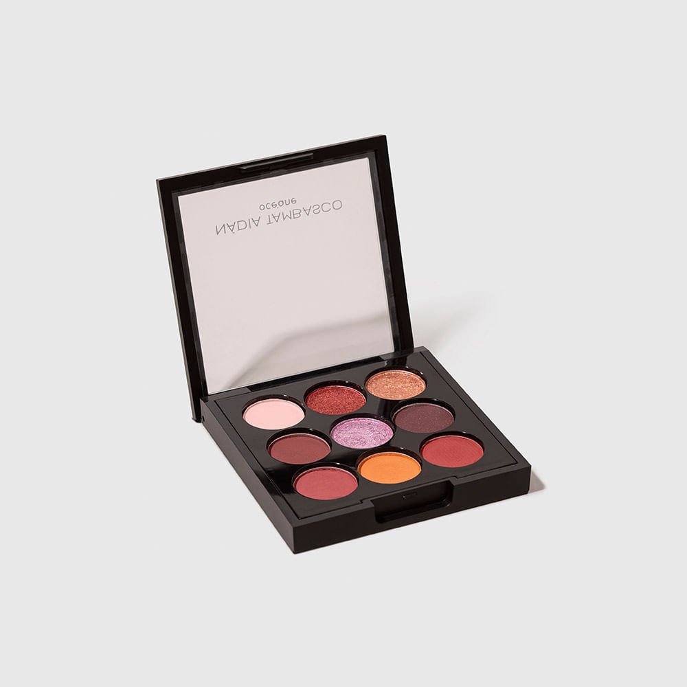 Paleta de Sombras Nádia Tambasco By Océane - To Go Fire 7,2g Fire 5