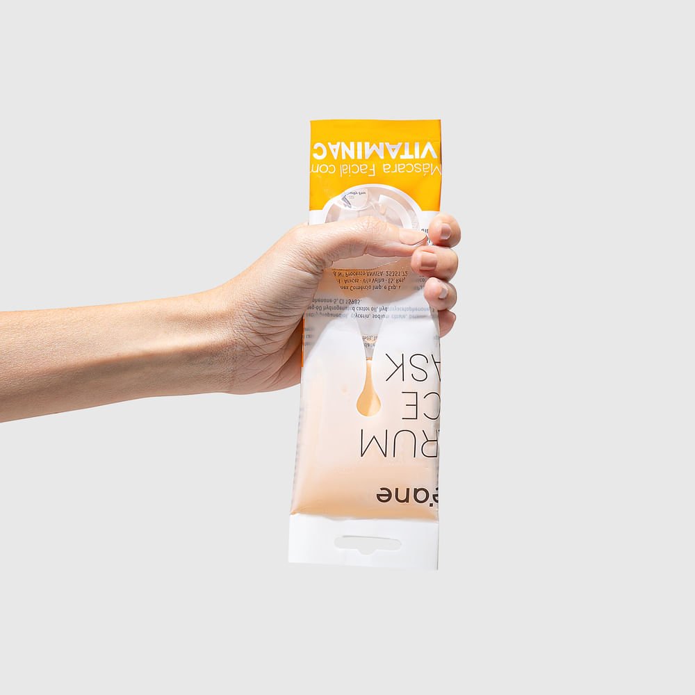 Máscara Facial com Vitamina C - Serum Face Mask 20ml 20ml 3