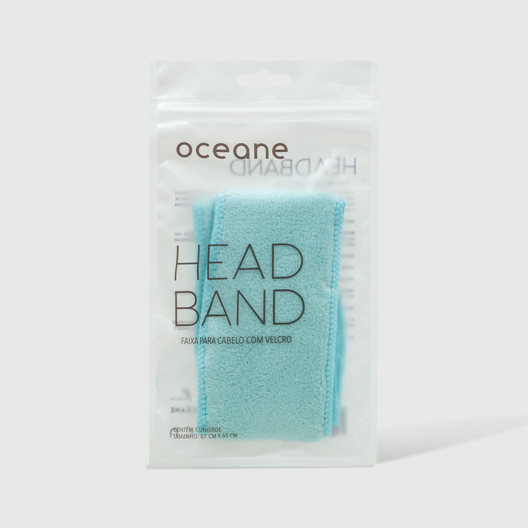 Faixa de Cabelo Azul - Headband ÚNICO 4