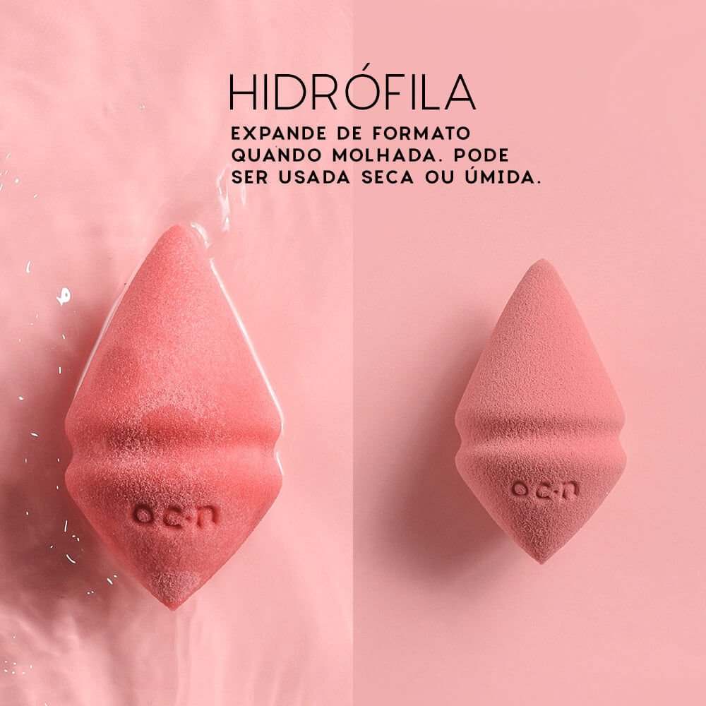 Esponja para Maquiagem Nude - Special Diamond Blend Rosa 4