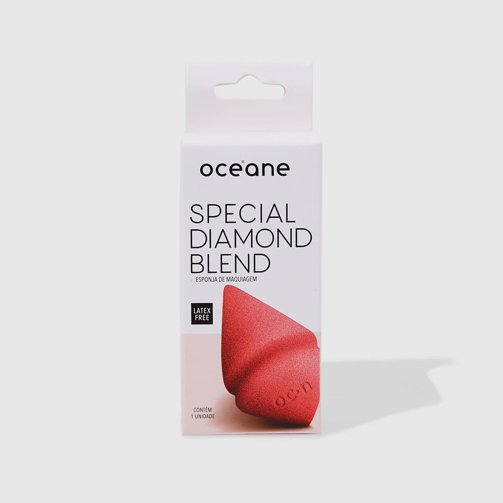 Esponja para Maquiagem Nude - Special Diamond Blend Rosa 7