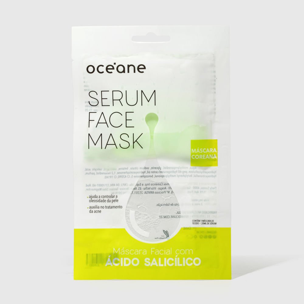 Máscara Facial com Ácido Salicílico - Serum Face Mask 20ml 20ml 2