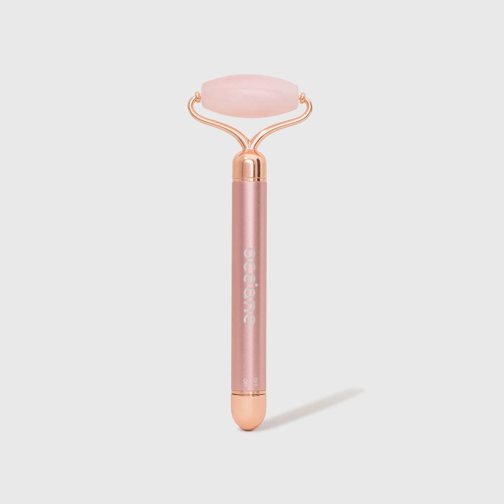 Massageador Elétrico de Quartzo - Vibrating Quartz Roller Rosa 3