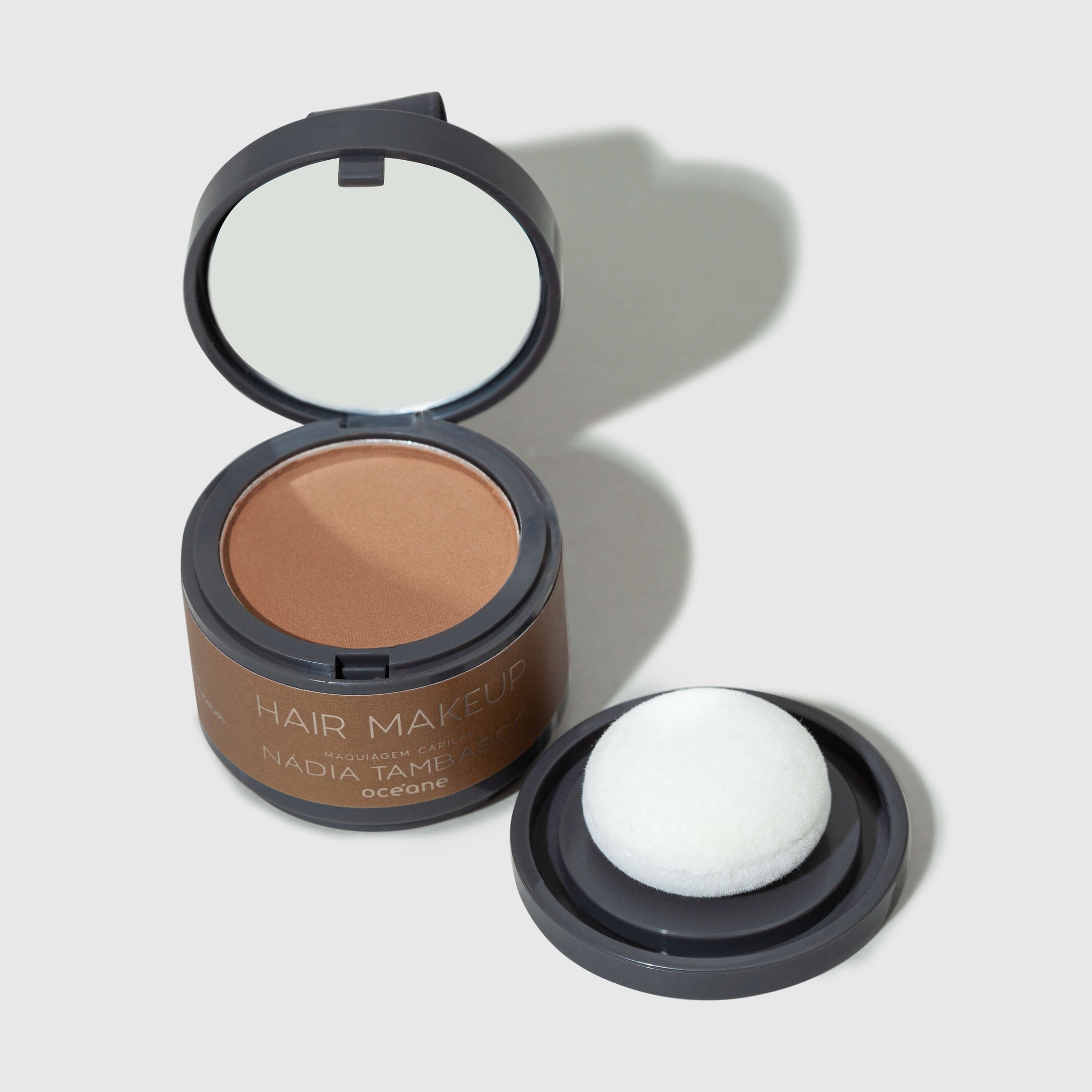Maquiagem Capilar Castanho Claro - Hair Makeup Nádia Tambasco 4g Castanho Claro 2