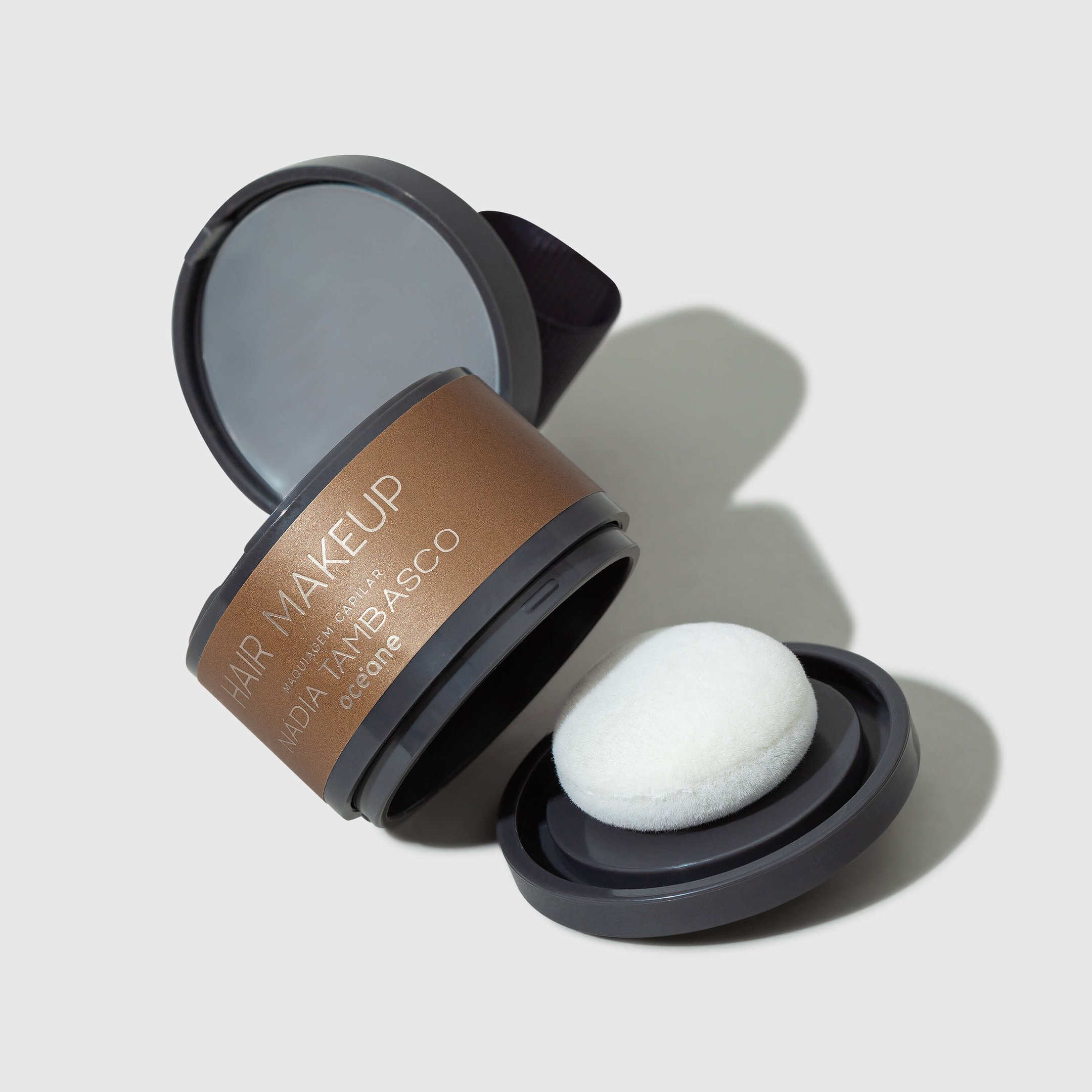 Maquiagem Capilar Castanho Claro - Hair Makeup Nádia Tambasco 4g Castanho Claro 3