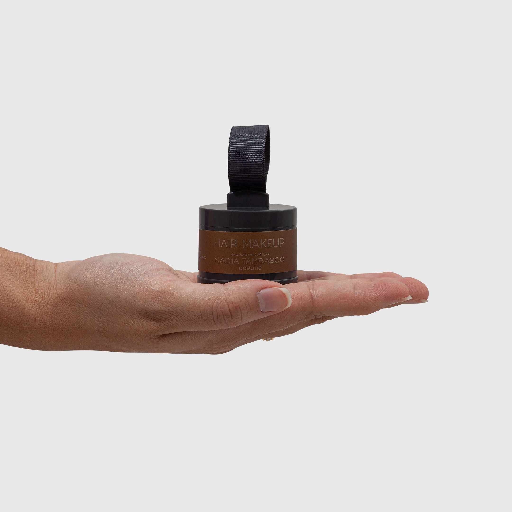 Maquiagem Capilar Castanho Claro - Hair Makeup Nádia Tambasco 4g Castanho Claro 4