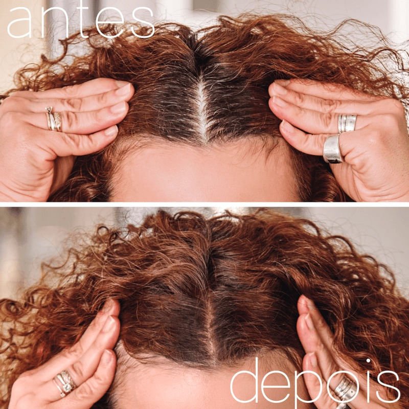 Maquiagem Capilar Castanho Claro - Hair Makeup Nádia Tambasco 4g Castanho Claro 7