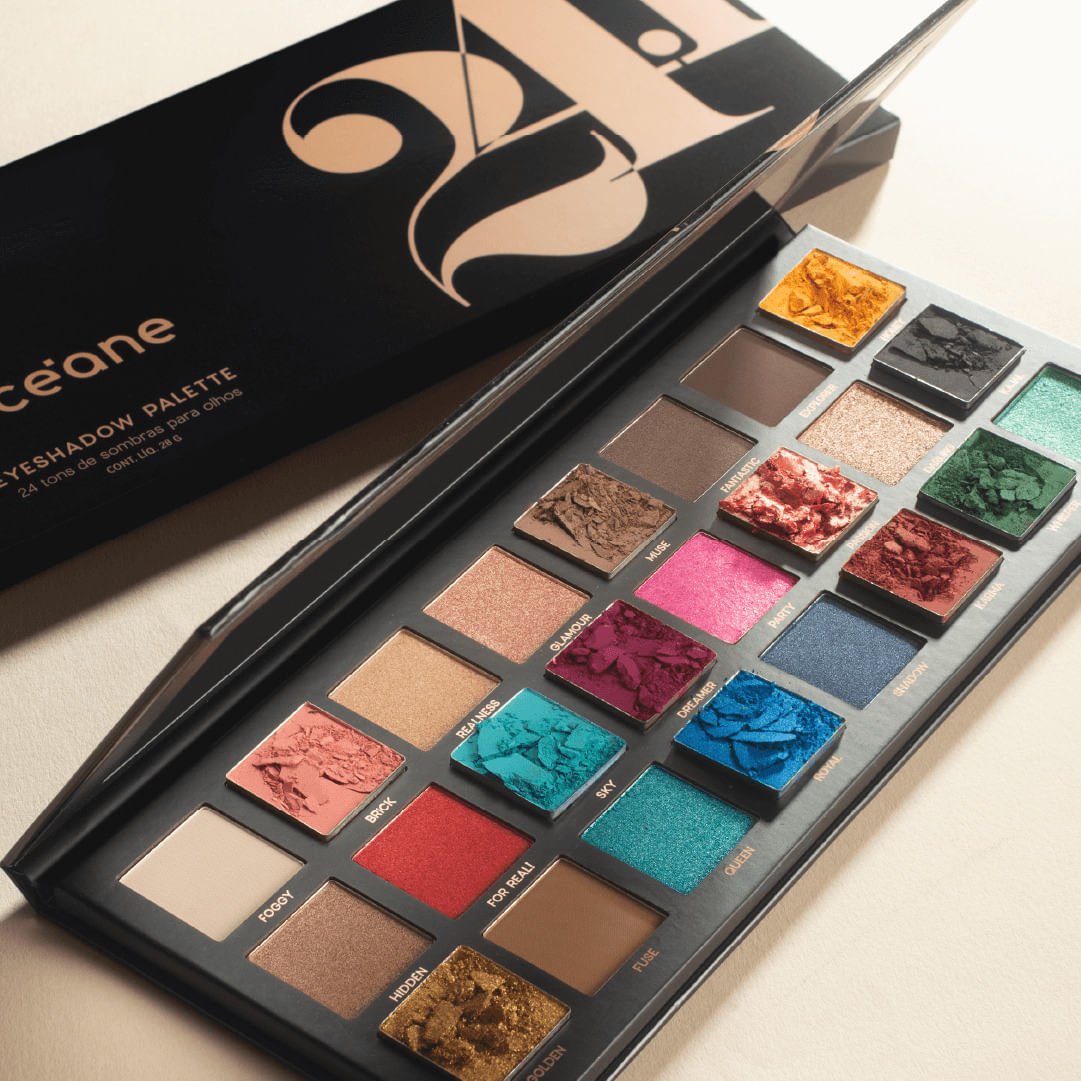 Kit Paleta de Sombras 24.1 Cores + Paleta de Sombras 24 Cores (2 Produtos) ÚNICO 4
