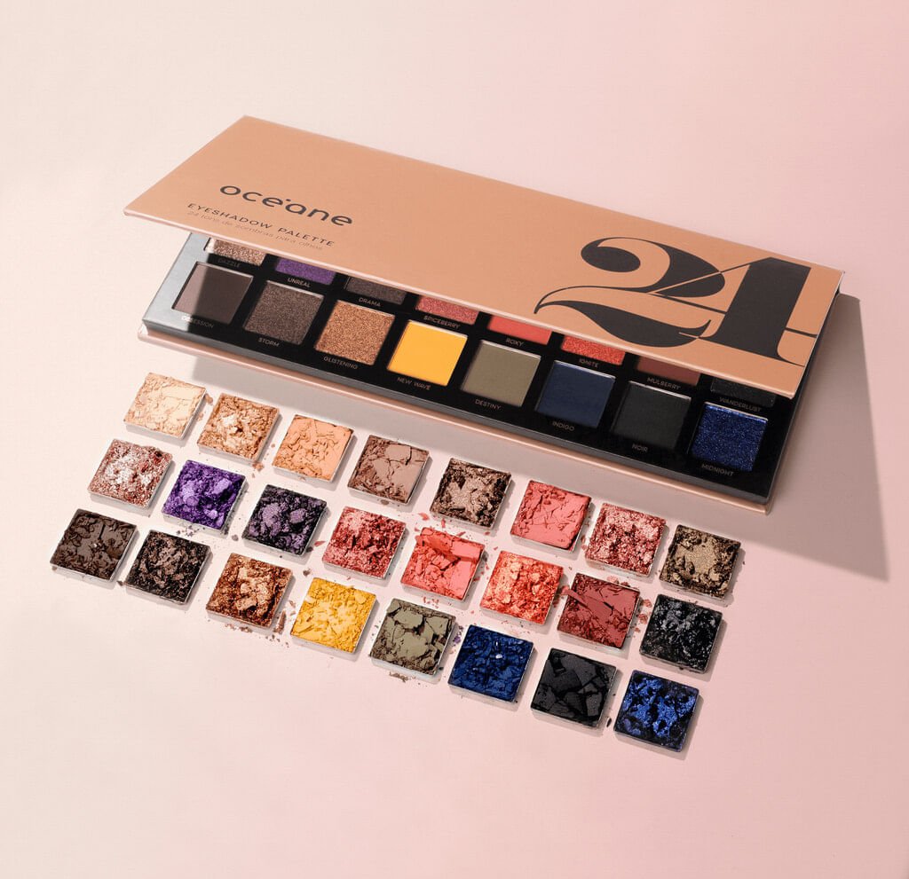 Kit Paleta de Sombras 24.1 Cores + Paleta de Sombras 24 Cores (2 Produtos) ÚNICO 7