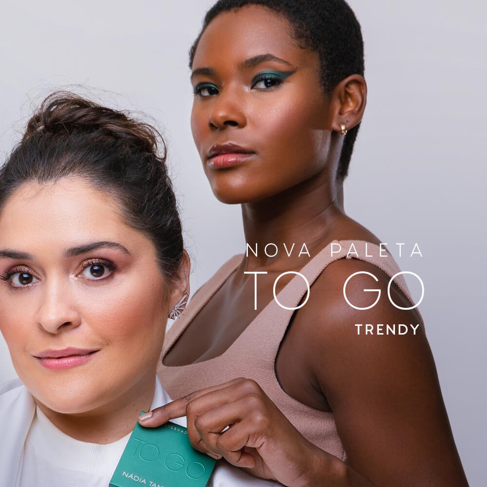 Paleta de Sombras Nádia Tambasco By Océane - To Go Trendy 7,2g Trendy 2