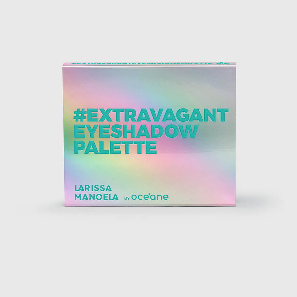 Paleta de Sombras Larissa Manoela By Océane - Extravagant Eyeshadow Palette 7,5g Extravagant 8