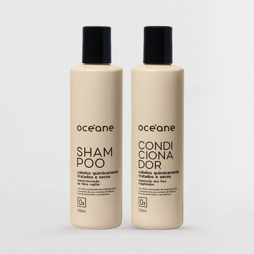 Kit Shampoo + Condicionador Para Cabelos Quimicamente Tratados ÚNICO 1