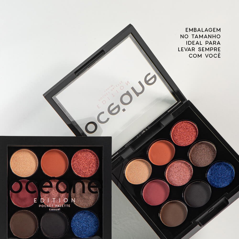Paleta de Sombras - Pocket Palette Casual Océane Edition 7g 7g 3