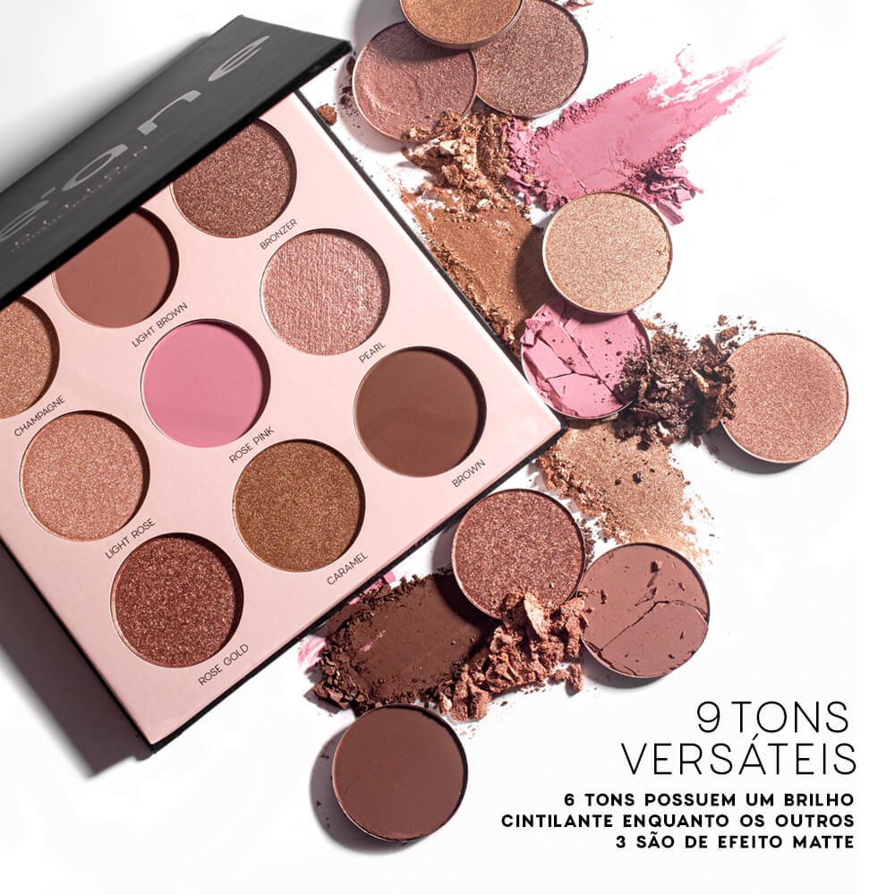 Paleta de Sombras - Unique Palette Océane Edition 25g 25g 3