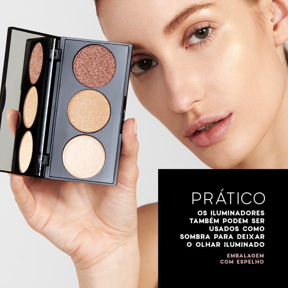 Paleta de Iluminadores - Highlight Palette Océane Edition 7,2g 7,2g 4