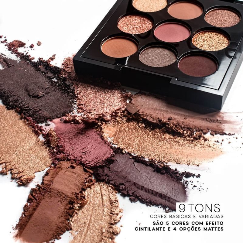 Paleta de Sombras - Pocket Palette Nude Océane Edition 7g 7g 2