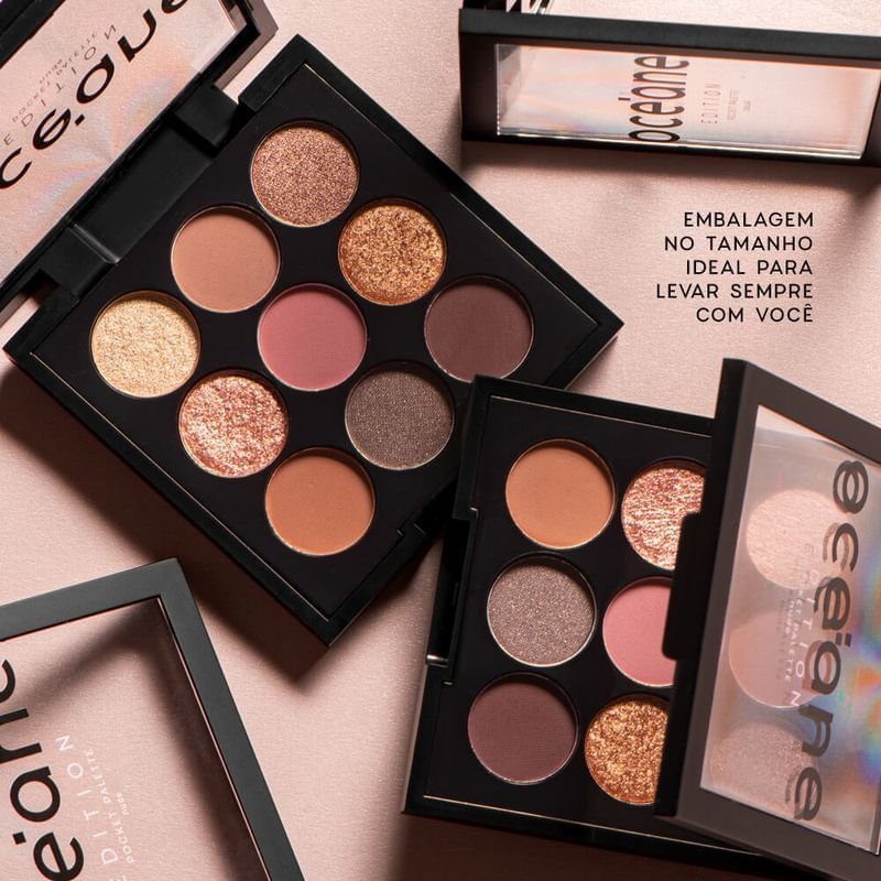 Paleta de Sombras - Pocket Palette Nude Océane Edition 7g 7g 7