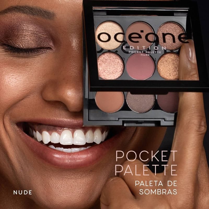 Paleta de Sombras - Pocket Palette Nude Océane Edition 7g 7g 8