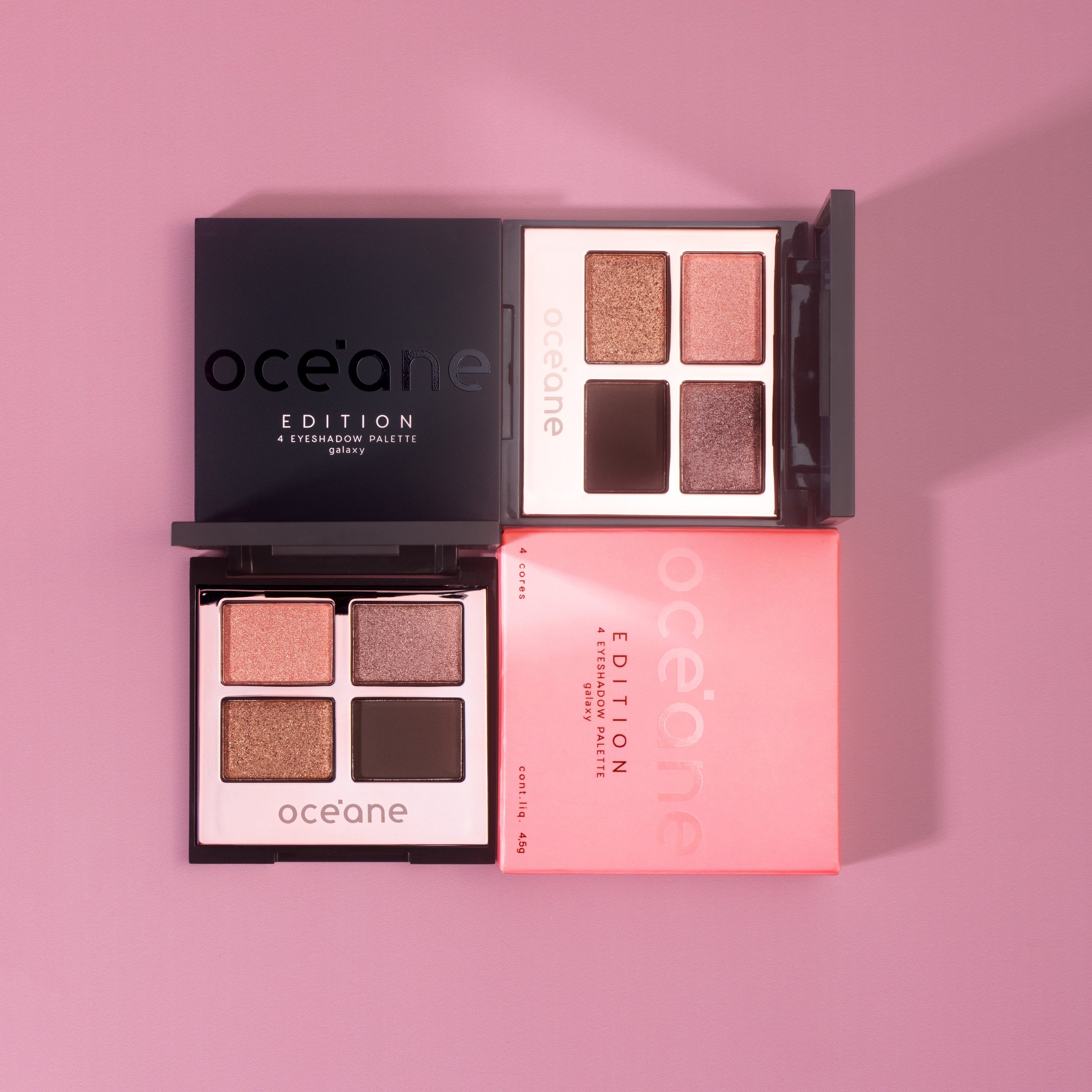 Kit Paleta de Sombras Galaxy + Lip Oil Fuchsia Océane Edition (2 Produtos) ÚNICO 4