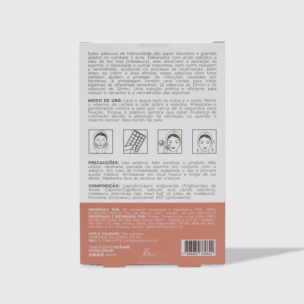Adesivos Secativos para Espinhas com Ácido Salicílico - Acne Patches 22un ÚNICO 8