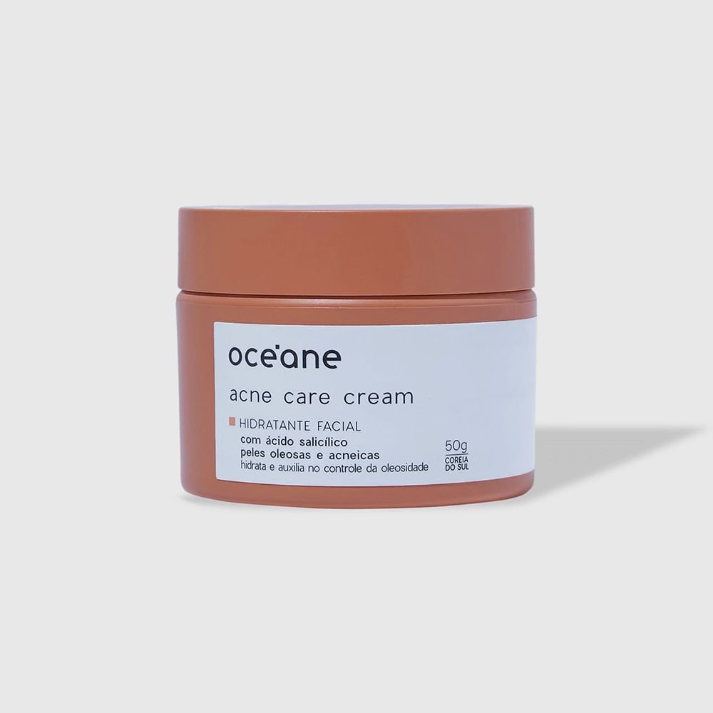 Hidratante Facial com Ácido Salicílico - Acne Care Cream 50g ÚNICO 9