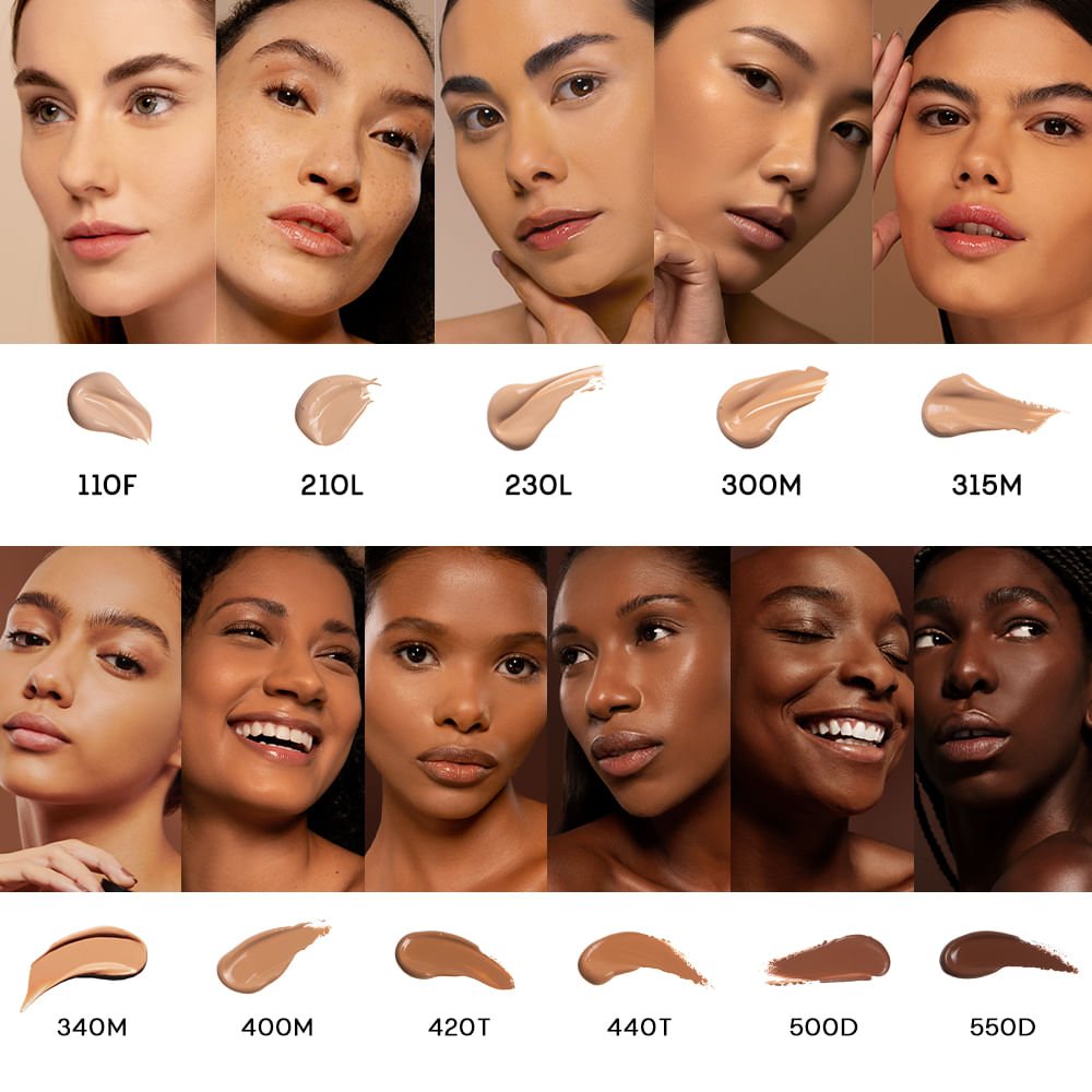 Base Líquida Clara Semi-Matte – Skin Foundation 210l Océane Edition 35ml 210l 5